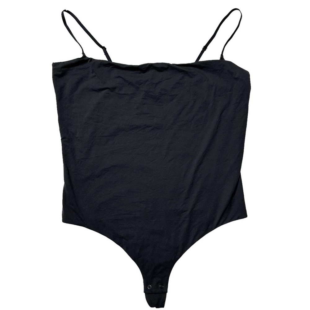 ❗️LAST 1❗️ NEW Skims Fits Everybody Cami Thong Bodysuit in Onyx Women’s 2X - Picture 2 of 7